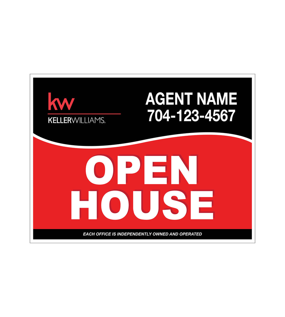 Keller Williams Open House Directionals